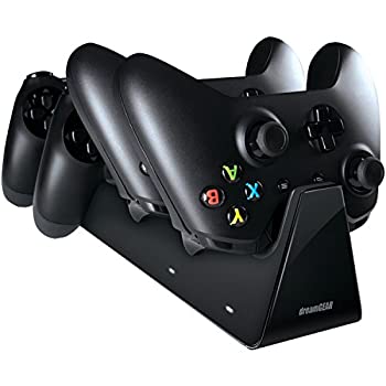 完璧 【中古】dreamGEAR ブラック 2? + XBOXワンチャージステーション2 