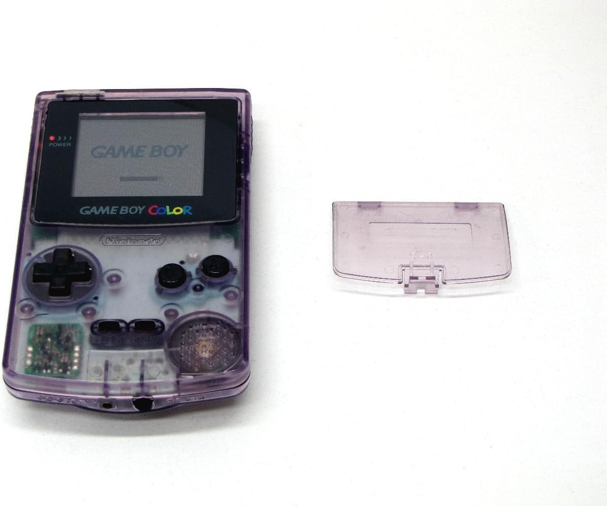 任天堂ゲームボーイクリアーパプル、美品、人気色 任天堂 ゲームボーイカラー クリアパープル ゲームボーイ本体