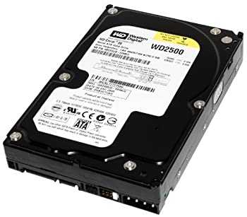 【中古】ウエスタンデジタルキャビアSE WD2500JD 250ギガバイトハードドライブ