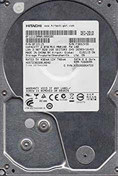 【中古】(非常に良い)hds723020bla642、PN 0?F12115、MLC mnr180、Hitachi 2tb SATA 3.5ハードドライブ|お取り寄せ本舗 KOBACO
