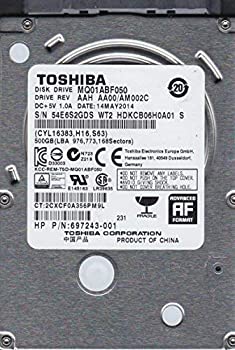 【中古】mq01abf050、aa00?/ am002?C、hdkcb06h0?a01?S、Toshiba 500?GB SATA 2.5ハードドライブ|お取り寄せ本舗 KOBACO