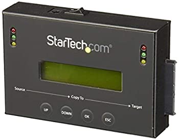 【中古】StarTech.com スタンドアローン2.5/3.5inSATA HDD/SSDデュプリケーター\u0026イレーサー 1対1相応う写し物機 マルチイメージバックアップライブラリ