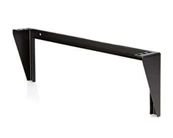 【中古】StarTech.com スチール製垂直型ラックマウントブラケット 1U/19インチ ウォールマウント型ラックマウントアダプタ 耐荷重57kg RK119WALLV