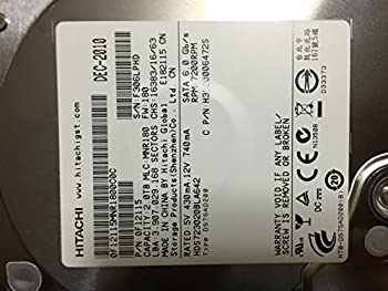 【中古】(非常に良い)HGST HDS723020BLA642 3.5インチ HDD SATA/2TB/7200rpm/64MB/BULK SerialATA lll 6Gbps|お取り寄せ本舗 KOBACO