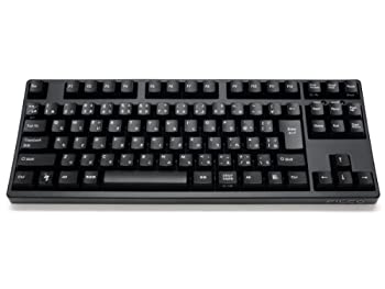 【中古】(非常に良い)FILCO Majestouch2 91テンキーレス茶軸日本語配列 USB&PS2両対応 Nキーロールオーバー対応 独Cherry茶軸採用メカニカルキーボード ブラック FKBN