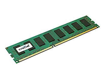 【中古】(非常に良い)Crucial [Micron製Crucialブランド] DDR3 1600 MT/s (PC3-12800) 2GB CL11 Unbuffered UDIMM 240pin CT25664BA160B