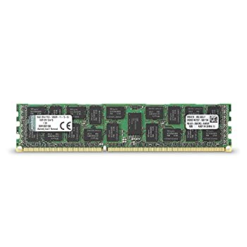 【中古】(非常に良い)キングストン Kingston サーバー用 メモリ DDR3-1600(PC3-12800) 16GB ECC Registered DIMM KVR16R11D4/16