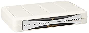 【中古】(人並み外れたに好いたらしい)マイクロ問い合わせ NetGenesis SuperOPT100E (100Mbps相応うブロードバンドルータ) MR-OPT100E