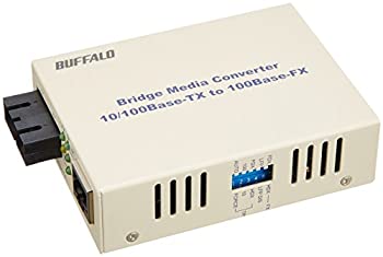 【中古】(人並み外れたに好いたらしい)BUFFALO 光手段変換器 100BASE-TX←→100BASE-FX(SC)うつり変わり シングル流行り物20粁 LTR2-TX-SFC20R その他-ネットワーク機器-パソコン・周辺機器