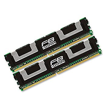 【中古】(非常に良い)Kingston 4GB 667MHz DDR2 ECC Fully Buffered CL5 DIMM (Kit of 2) Dual Rank x8 KVR667D2D8F5K2/4G|お取り寄せ本舗 KOBACO