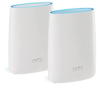 【中古】NETGEAR メッシュWiFi無線LANルーター2台セット 11ac 速度AC3000 トライバンド Orbi 推奨60台/350 RBK50|お取り寄せ本舗 KOBACO