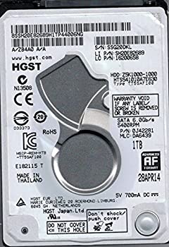 【中古】HGST hts541010?a7e630?P/N : 0j42281?MLC : da6439?1tb