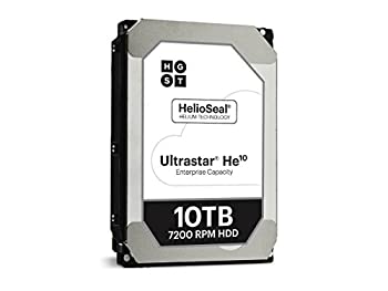 【中古】HGST 0?F27604?10?TB Ultrastar he10?SATA 7200?rpm 256?MB 3.5?in 26.1?MM超512e