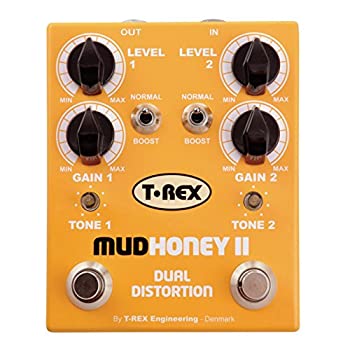 【中古】T-REX エフェクター ギター用 デュアル・ディストーション MUDHONEY II|お取り寄せ本舗 KOBACO