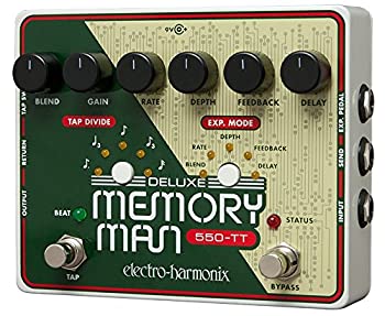 【中古】electro-harmonix エレクトロハーモニクス アナログディレイ Deluxe Memory Man Tap Tempo 550 【国内正規品】|お取り寄せ本舗 KOBACO