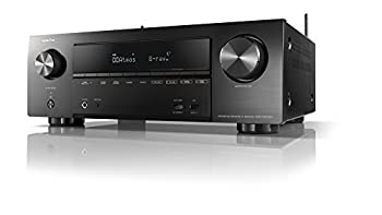 【中古】Denon AV受信システム 7.2ch Dolby Atmos/DTS:X/HDR/HEOS/Airplay2相応う 黒いこと AVR-X1500H-K