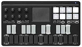 【中古】(未使用･未開封品)KORG 定番 USB/ワイヤレス オールインワン モバイルMIDIキーボード nanoKEY Studio 音楽制作 DTM A4サイズ コンパクト設計で持ち運びに最適 すぐ