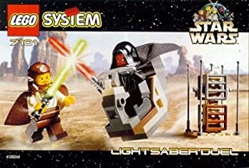 【中古】(人並み外れたに好いたらしい)Lego (レゴ) Star Wars (スターウォーズ) ＃7101 Lightsaber Duel 立ちはだかる 手あそび （並行輸入）