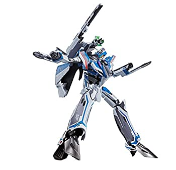 【中古】(非常に良い)DX超合金 マクロスデルタ VF-31Jジークフリード(ハヤテ・インメルマン機) 約260mm ダイキャスト&ABS製 塗装済み可動フィギュア