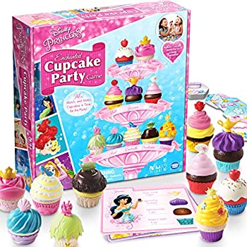 【中古】(人並み外れたに似つかわしい)Disney Princess Enchanted Cupcake Game ウォルトディズニー御姫様引き付けるのカップケーキゲーム♪ハロウィン♪大きさ：