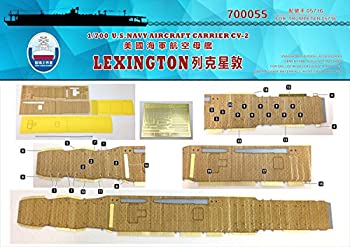 【中古】(未使用･未開封品)1/700 米海軍空母 レキシントン 1942用木製甲板