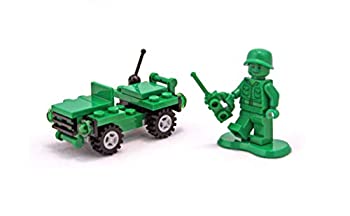 楽天市場 中古 Lego レゴ トイストーリー3 グリーンアーミーメン 緑の兵隊 軍曹 と ジープ付 お取り寄せ本舗 Kobaco