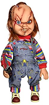【中古】(非常に良い)Mezco Toyz Child's Play Talking Mega Scale Chucky Action Figure 15in