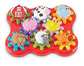 【中古】Learning Resources LER9221 Barnyard Friends Build and Spin
