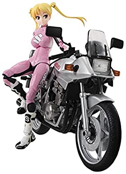 【中古】S.H.フィギュアーツ ばくおん!! 鈴乃木凜 (ライダースーツ)&GSX 400S KATANA 約135mm ABS&PVC製 塗装済み可動フィギュア画像