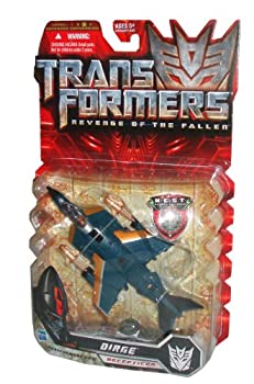 【中古】(未使用･未開封品)Transformers Movie Series 2 Revenge of the Fallen Deluxe Class 6 Inch Tall Robot Action Figure - Decepticon DIRGE with