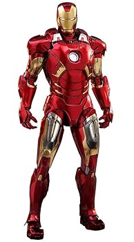 【中古】(非常に良い)【ムービー・マスターピース DIECAST】『アベンジャーズ』1/6スケールフィギュア アイアンマン・マーク7