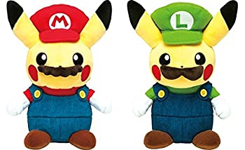 楽天市場 中古 ポケモンセンター限定 マリオピカチュウ マリオ ルイージ 2体セット お取り寄せ本舗 Kobaco