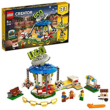 【中古】(人並み外れたに似つかわしい)レゴ(LEGO) 創造者 遊園地のスペースライド 31095 立ちはだかる 手あそび うしろ帯 御坊っちゃん