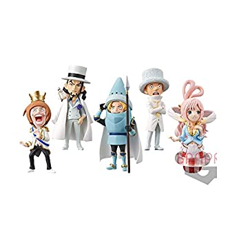 【中古】(未使用･未開封品)ワンピース ワールドコレクタブルフィギュア-世界会議2-5種セット