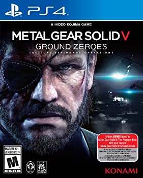 【中古】(未使用・未開封品)Metal Gear Solid V Ground Zeroes (輸入版:北米) - PS4|お取り寄せ本舗 KOBACO