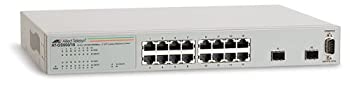 【中古】(非常に良い)Allied Telesis AT GS950/16 WebSmart Switch - Switch - managed - 16 x 10/100/1000 + 2 x SFP - desktop