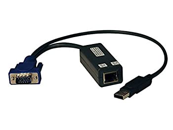 【中古】Tripp Lite USB Server Interface Unit 8 Pack KVM Switch 固定ディスク15 USB RJ45 - Keyboard / video / mouse / USB adapter - 固定ディスク-15 (M) to USB RJ-45