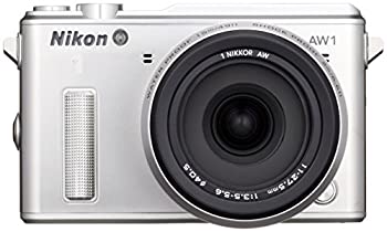 【中古】(非常に良い)Nikon ミラーレス一眼カメラ Nikon1 AW1 防水ズームレンズキット シルバー N1AW1LKSL