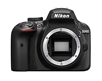【中古】Nikon デジタル一眼レフカメラ D3400 ボディー ブラック D3400BK｜お取り寄せ本舗 KOBACO