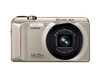 【中古】(人並み外れたに似つかわしい)CASIO デジタル写真機 EXILIM ゴールド EX-H30GD