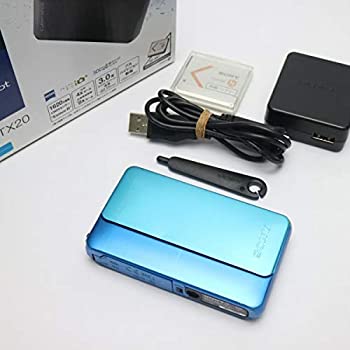【中古】ソニー SONY Cyber-shot TX20 (1620万/光学x4) ブルー|お取り寄せ本舗 KOBACO