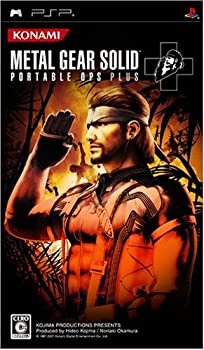 ポスター　メタルギアソリッド　ＰＳＰ Metal Gear Solid Portable Ops Plus Sony PSP BOX ART Glossy