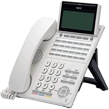 【中古】(未当て嵌める･未開封品)NEC DTK-24D-1D(WH)電話機 24名取り草デジタル多役立つこと電話（WH） DT500Series