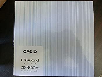 【中古】(人並み外れたに好いたらしい)カシオ EX-word XD-N6000GN生きて行く・一般教養 ジャパネットたかた制限事項青写真