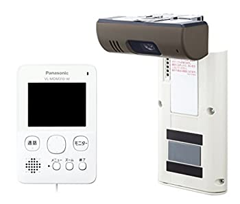 【中古】(人並み外れたに似つかわしい)パナソニック ワイヤレスドアモニター ドアモニ 白いこと ワイヤレスドアカメラ+管する親機 各1台仕掛ける VL-SDM310-W