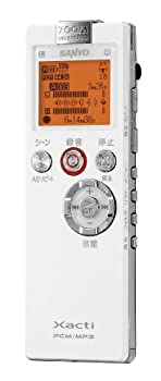【中古】SANYO 集積回路リコーダー ICR-なおなお書き502RM(W)