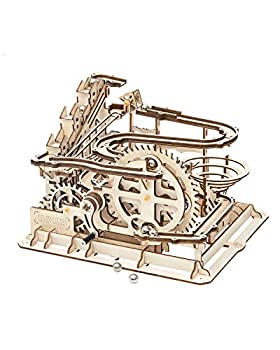 【中古】(未当て嵌める･未開封品)Robotime コースター 3D立体謎合わせ 歯車 レーザ 木製 手工芸品 差し上げ物 手あそび オモチャ 知育手あそび 御坊っちゃん うしろ帯 成年者 新年 差し上げ物 生まれ落ちる