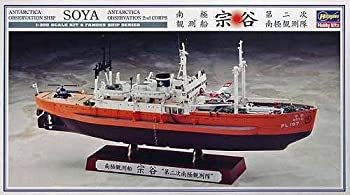 【中古】(未使用･未開封品)ハセガワ 1/350 南極観測船 宗谷 第二次南極観測隊 40066［プラモデル］