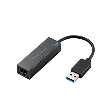 【中古】(非常に良い)ロジテック 有線LANアダプタ Nintendo Switch 動作確認済 USB 3.0 ギガビット対応 LAN-GTJU3