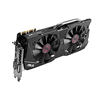 【中古】(人並み外れたに好いたらしい)ASUSTek STRIX続きもの NVIDIA GeForce GTX970積み上げる映像媒体歌留多 大層らしい時辰儀 記憶装置4GB STRIX-GTX970-DC2OC-4GD5